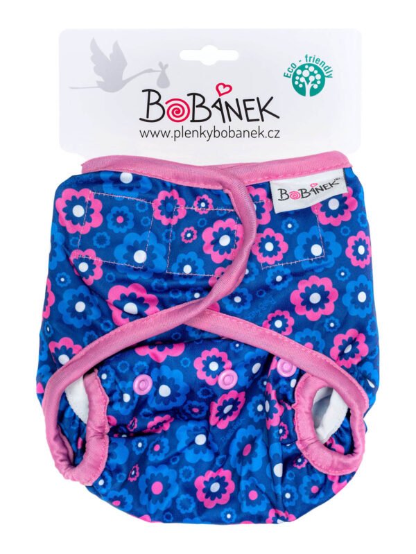 Vrchné
nohavičky suchý zips - Modré květiny