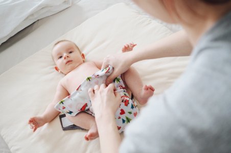 Caring for cloth diapers 2 3 men